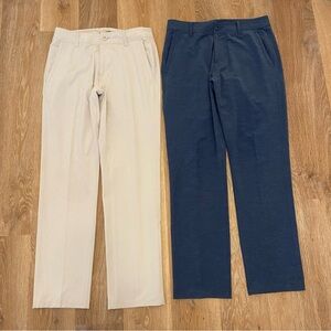 Lot of 2 Huk Reserve Performance Pants Men’s 30 Pleated Fishing Outdoor